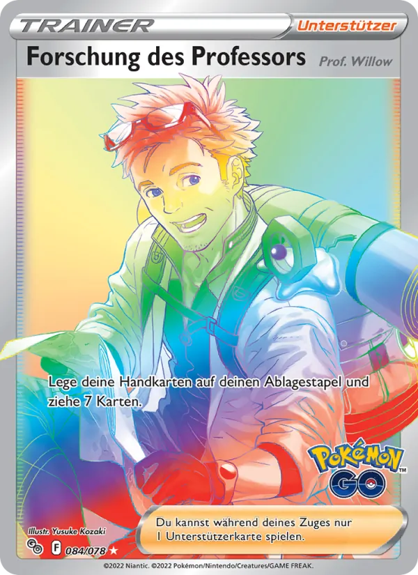 Forschung des Professors, Pokémon GO No. 084