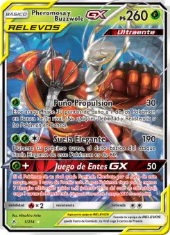 Pheromosa y Buzzwole GX, Vínculos Indestructibles Nº 1 Normal