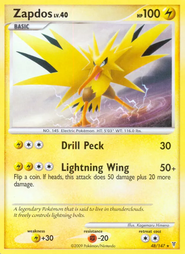 Zapdos, Supreme Victors No. 48