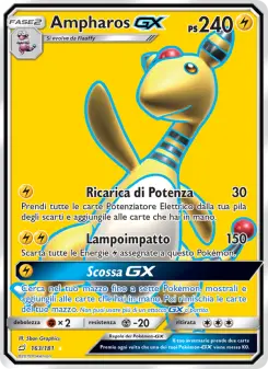 Ampharos GX, Gioco di Squadra Nº 163 Normal
