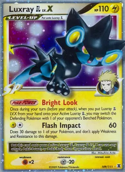 Luxray GL, Rising Rivals Nº 109 Normal