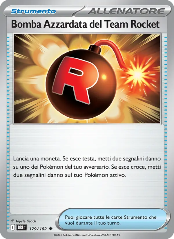 Bomba Azzardata del Team Rocket, Rivali Predestinati No. 179