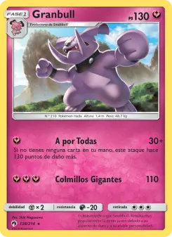 Granbull, Truenos Perdidos No. 138 Normal