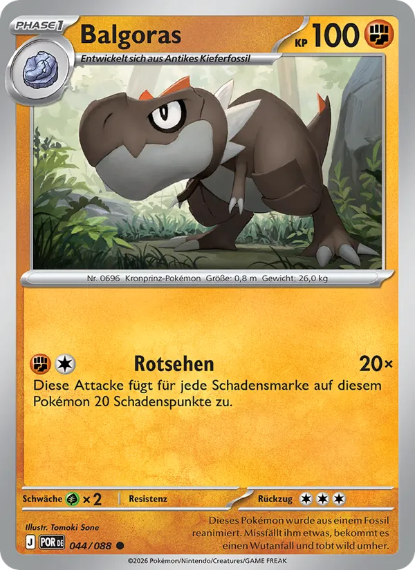 Balgoras, Optimale Ordnung Nº 044