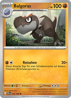 Balgoras, Optimale Ordnung No. 044 Normal