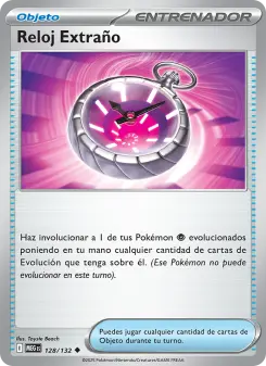 Reloj Extraño, Megaevolución Nº 128 Normal