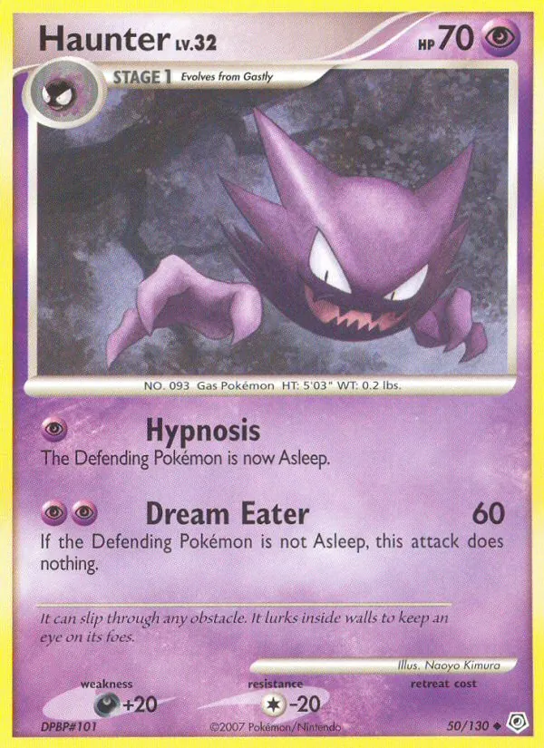Haunter, Diamond & Pearl Nº 50