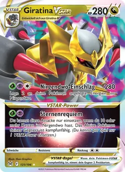 Giratina VSTAR, Verlorener Ursprung Nº 131 Holo