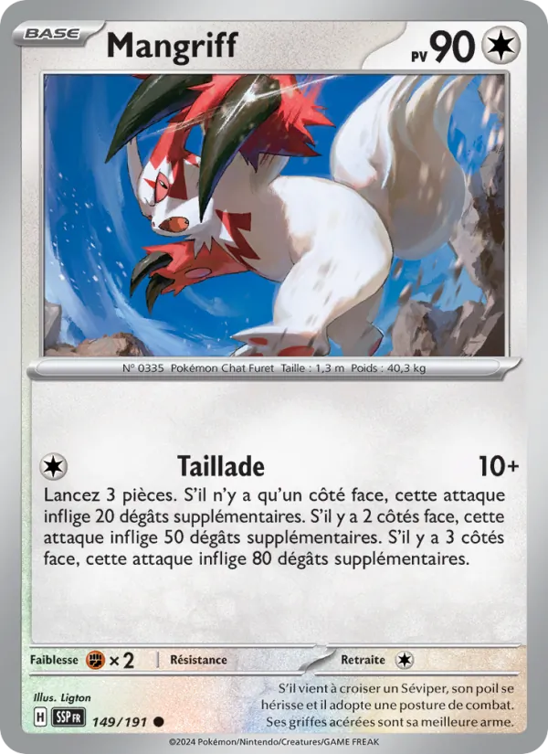 Mangriff, Étincelles Déferlantes No. 149
