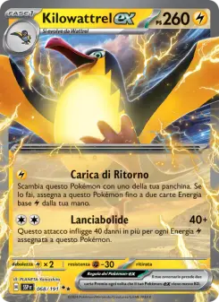 Kilowattrel-ex, Scintille Folgoranti No. 068 Holo