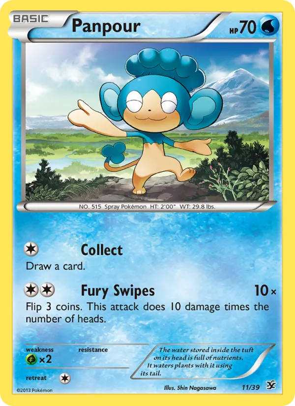 Panpour, Kalos Starter Set No. 11