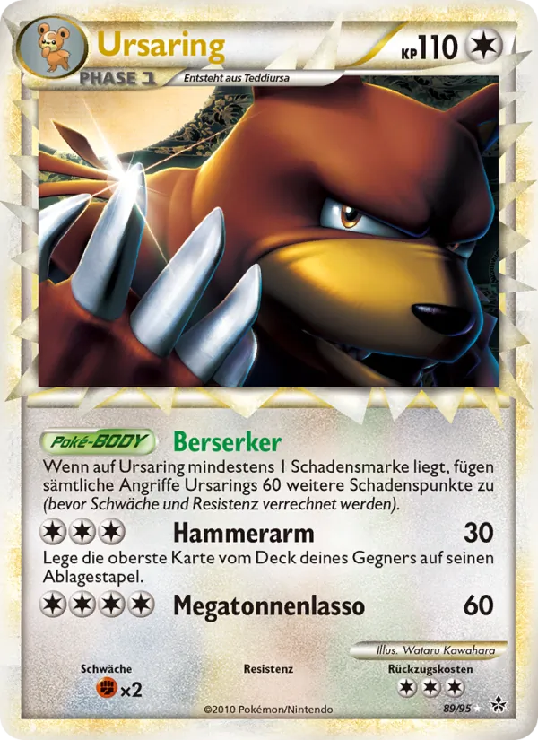 Ursaring, Entfesselt Nº 89
