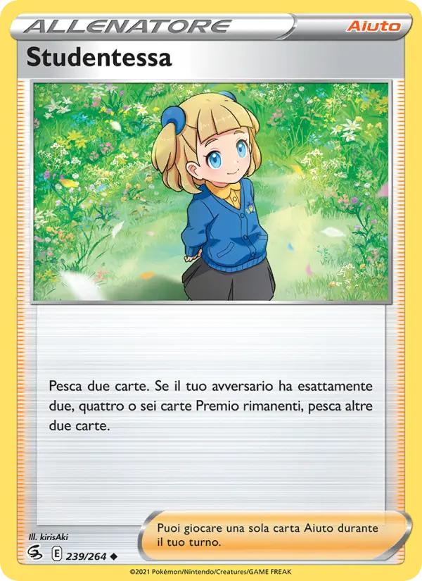 Studentessa, Colpo Fusione Nº 239