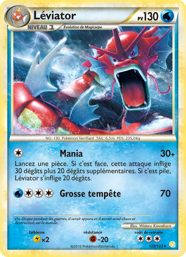 Léviator, HeartGold SoulSilver No. 123