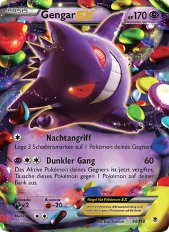Gengar EX, Phantomkräfte No. 34 Normal