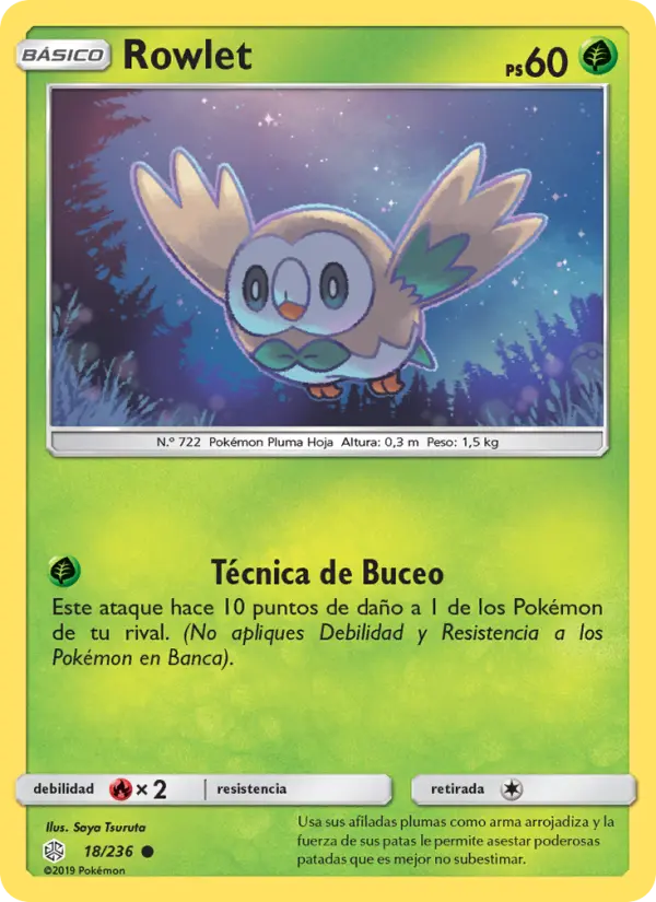 Rowlet, Eclipse Cósmico No. 18