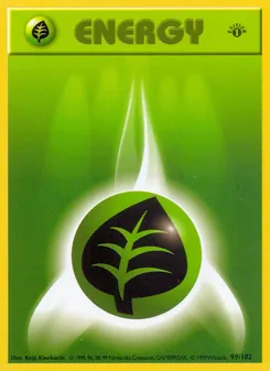 Grass Energy, Base Set No. 99 Normal
