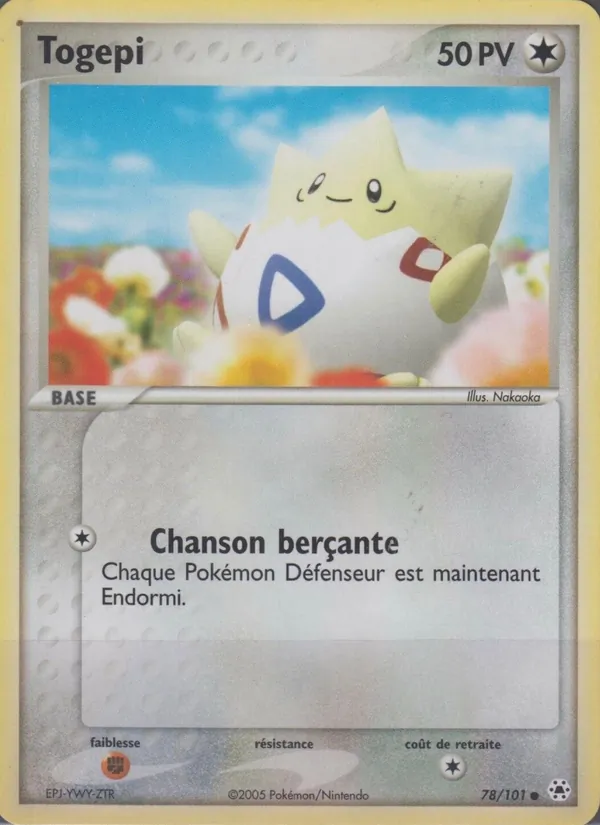 Togepi, EX Légendes Oubliées No. 78