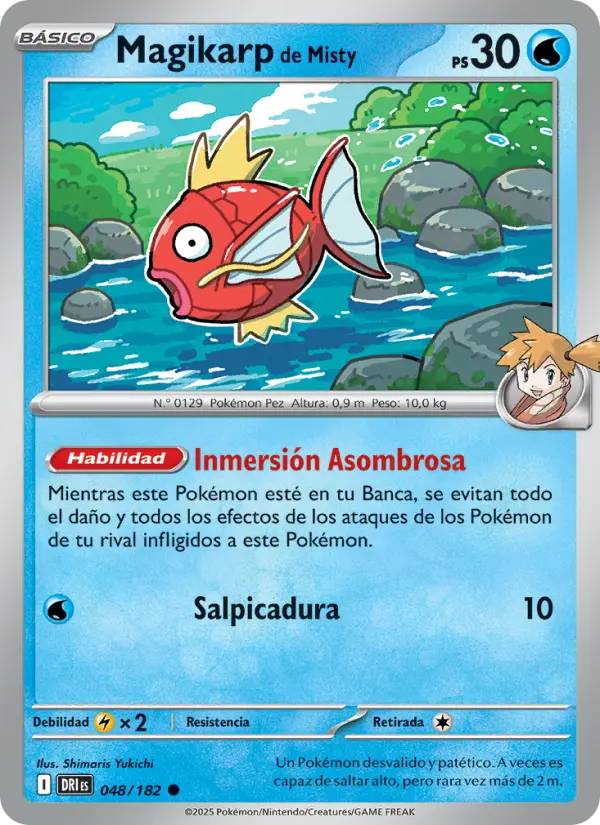 Magikarp de Misty, Rivales Predestinados No. 048