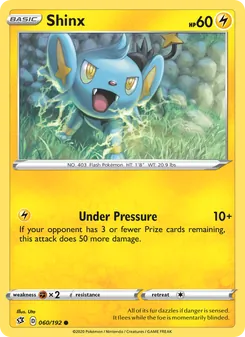 Shinx, Rebel Clash No. 60 Normal