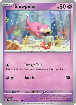 Slowpoke, Stellar Crown No. 057 Normal