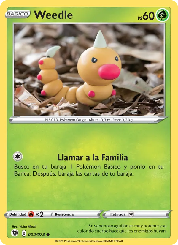 Weedle, Camino de Campeones Nº 2