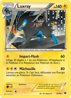 Luxray, Destinées Futures Nº 46 Normal