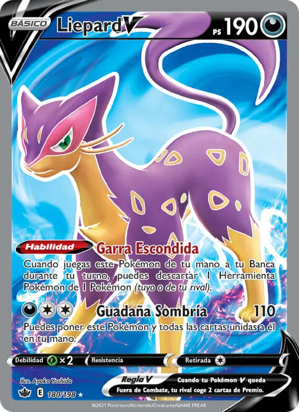 Liepard V, Reinado Escalofriante Nº 180