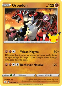 Groudon, Célébrations No. 17 Holo