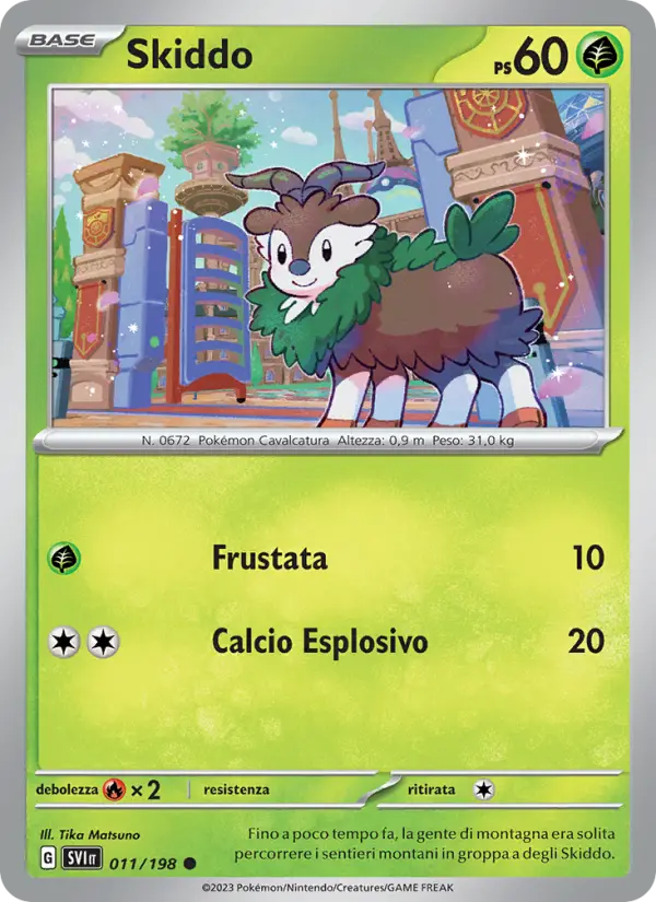 Skiddo, Scarlatto e Violetto No. 011