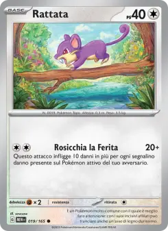Rattata, 151 Nº 019 Normal