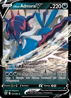 Hisui-Admurai V, Astralglanz No. 101 Holo