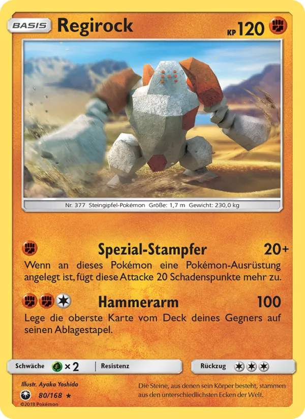 Regirock, Sturm Am Firmament No. 80