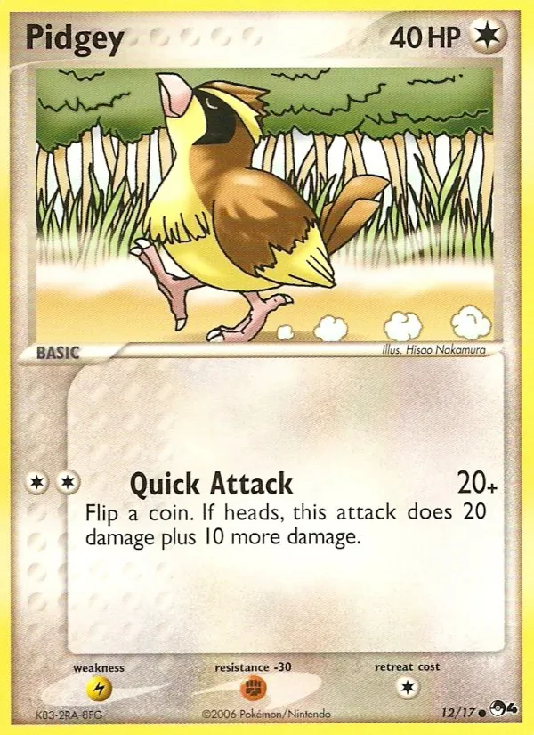 Pidgey, POP Series 4 No. 12