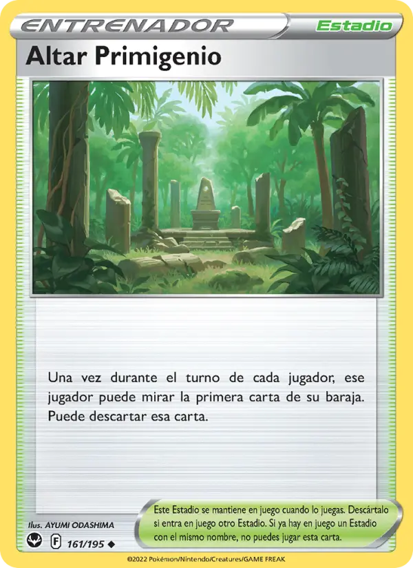 Altar Primigenio, Tempestad Plateada No. 161