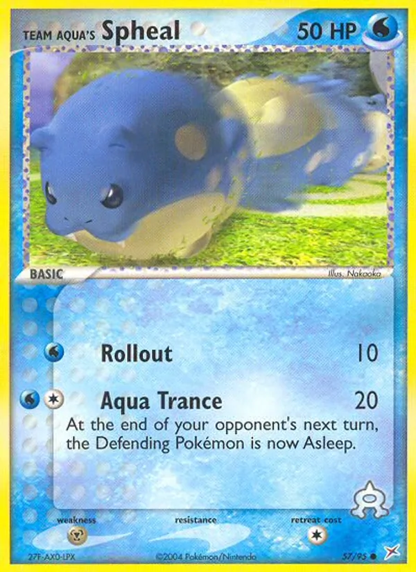 Team Aqua's Spheal, Team Magma vs Team Aqua No. 57