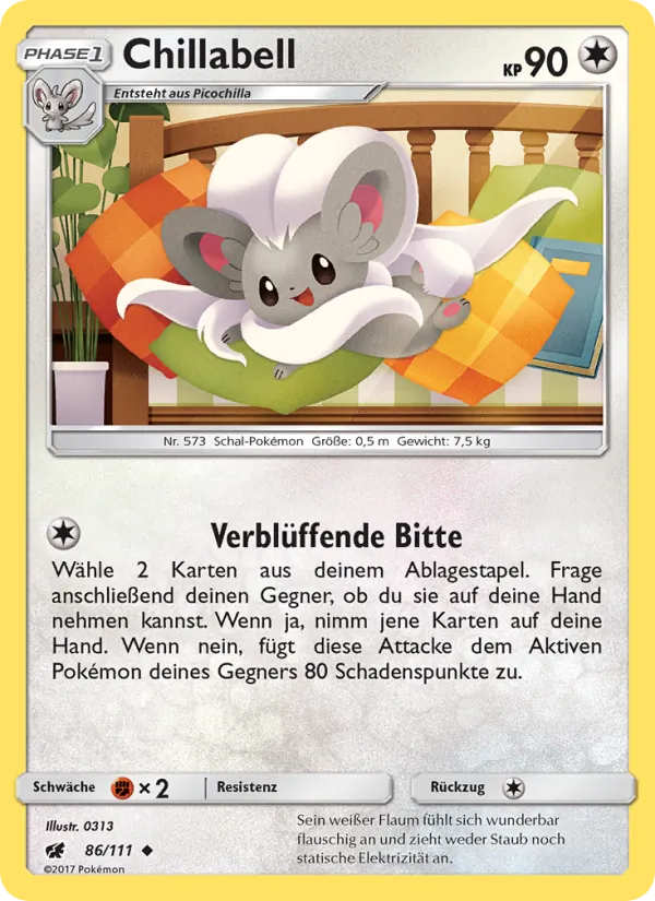 Chillabell, Aufziehen der Sturmröte No. 86