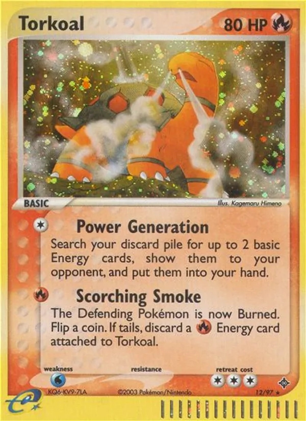 Torkoal, Dragon No. 12