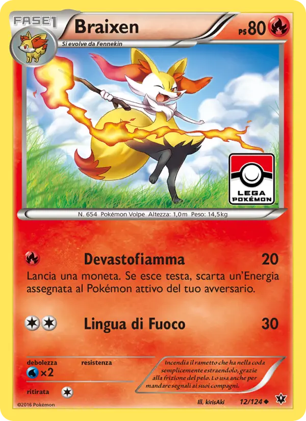 Braixen, Destini Incrociati No. 12