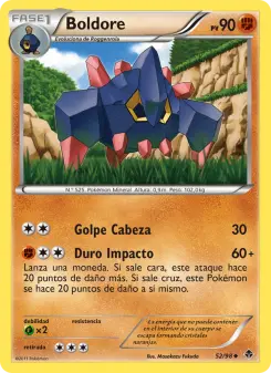 Boldore, Fuerzas Emergentes Nº 52 Normal