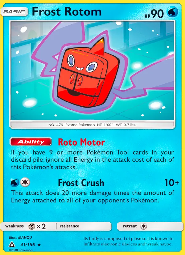 Frost Rotom, Ultra Prism No. 41