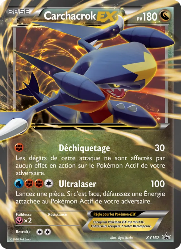 Carchacrok-EX, Promo XY Nº XY167