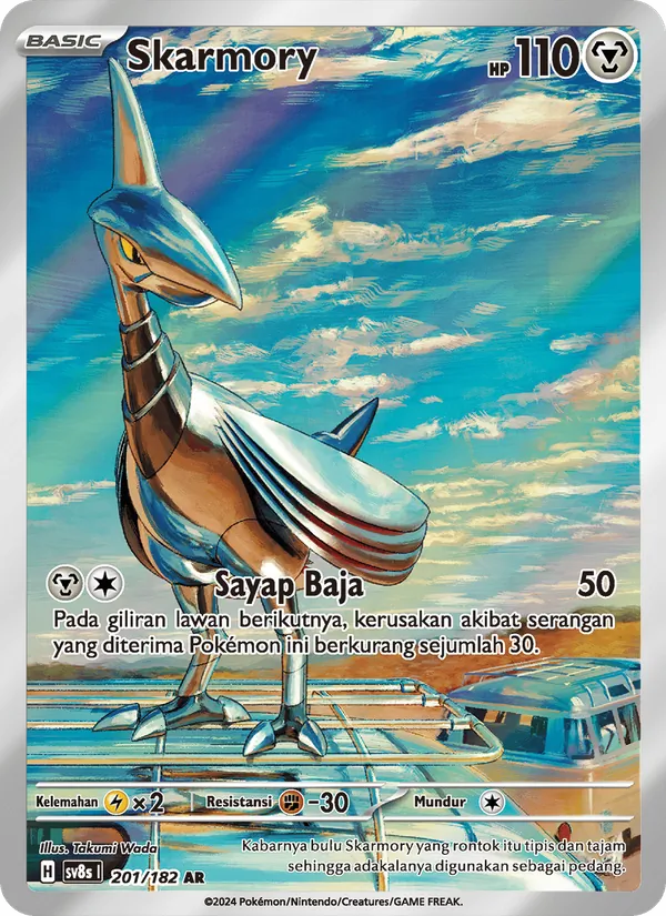 Skarmory, Kilat Rasi Nº 201