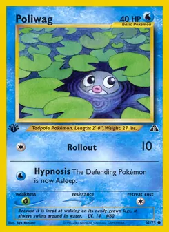 Poliwag, Neo Discovery No. 62 Normal