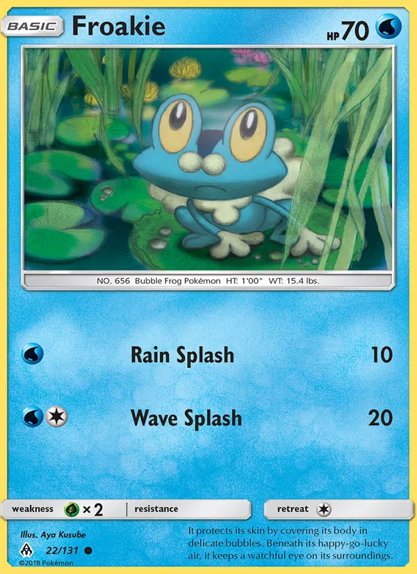 Froakie, Forbidden Light No. 22