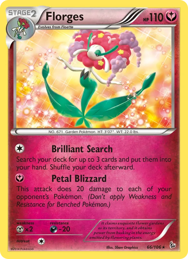 Florges, Flashfire No. 66