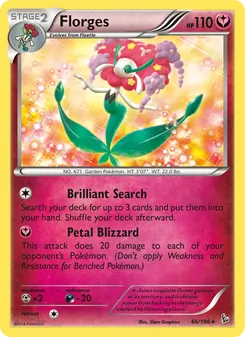 Florges, Flashfire Nº 66 Normal
