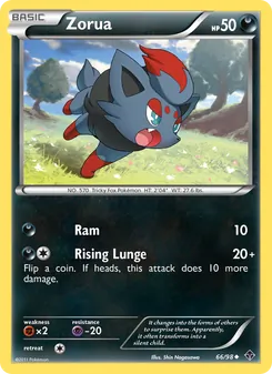 Zorua, Emerging Powers Nº 66 Normal