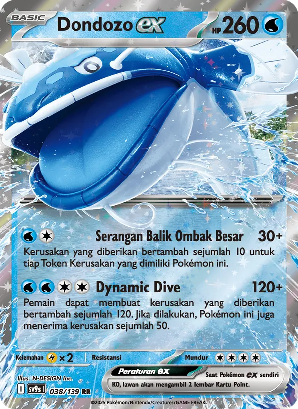 Dondozo ex, Ikatan Takdir Nº 038