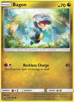Bagon, Celestial Storm Nº 104 Normal